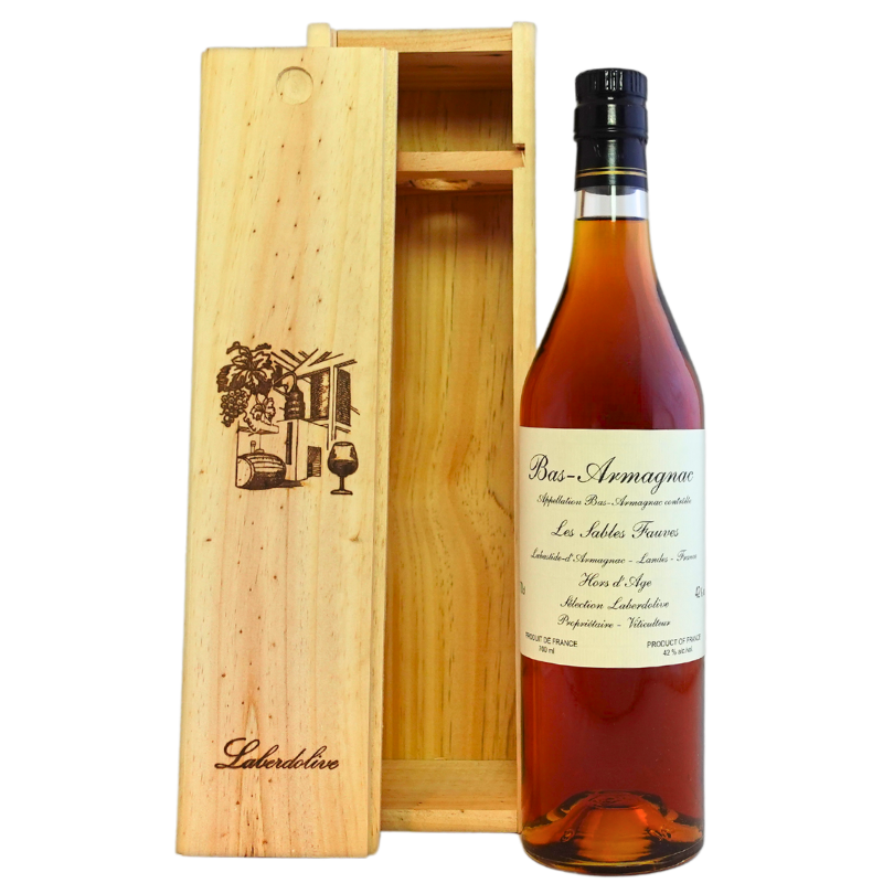 LABERDOLIVE Distillati 70 cl Bas Armagnac Laberdolive Les Sables Fauves Hors d'Age 20 ans
