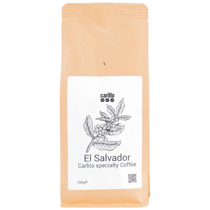 CARLITO Food IN GRANI / 250 g Caffè Carlito Specialty El Salvador Fermentato