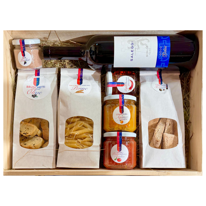 Tessiner Geschenkideen Idee Regalo Cassetta Regalo Bosco Gurin
