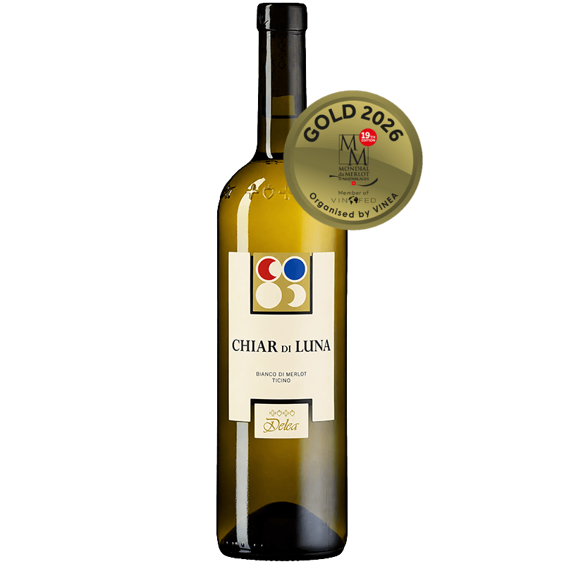 DELEA Bianchi 75 cl / 2025 Chiar di Luna Bianco di Merlot Ticino DOC