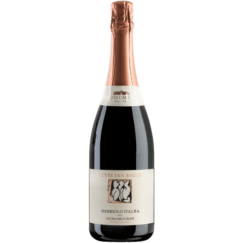 TENUTA CARRETTA Spumanti Rosé 75 cl Cuvée San Rocco Metodo Classico Rosé Extra Brut