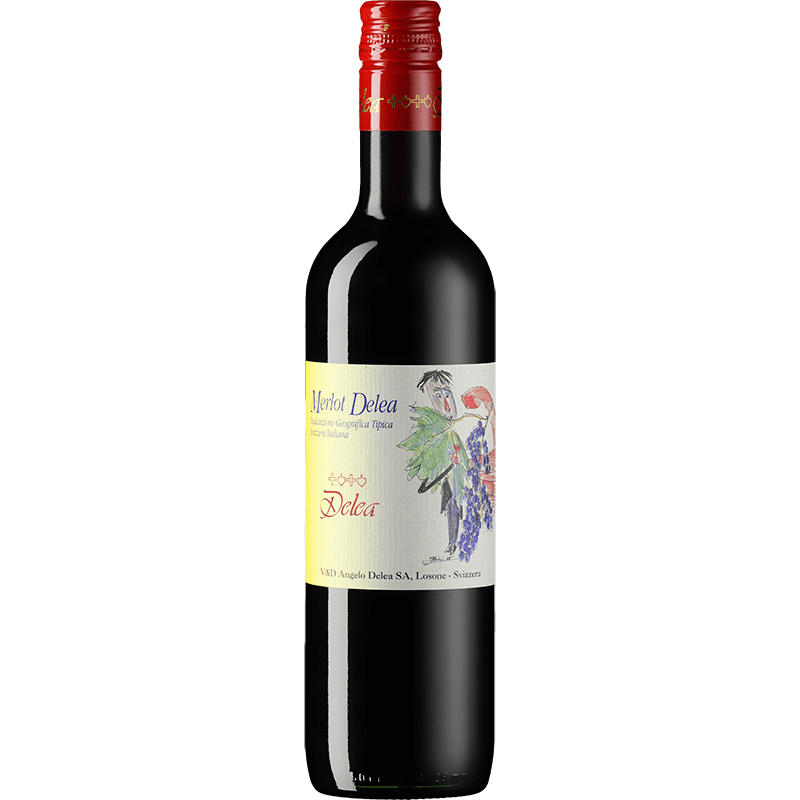 Merlot Delea Rosso IGT Svizzera Italiana-DELEA