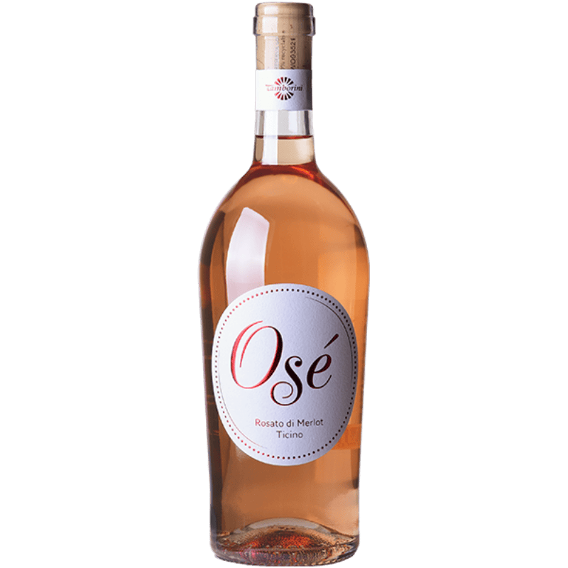 TAMBORINI VINI Rosati 75 cl / 2023 Osé Rosato di Merlot Ticino DOC