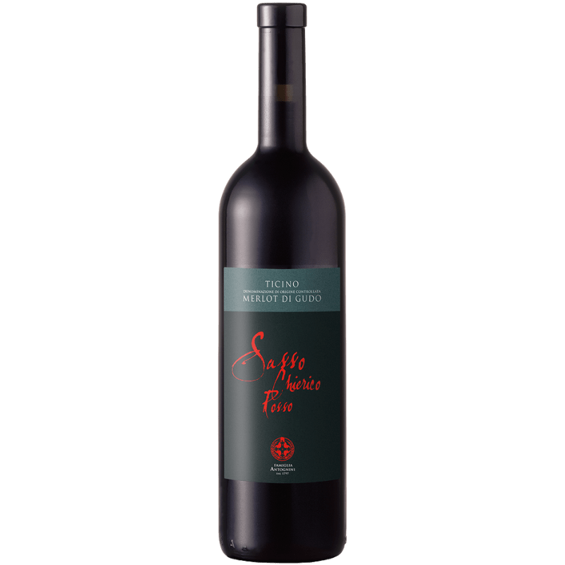 SASSO CHIERICO Rossi 75 cl / 2022 Sasso Chierico Rosso di Merlot Ticino DOC