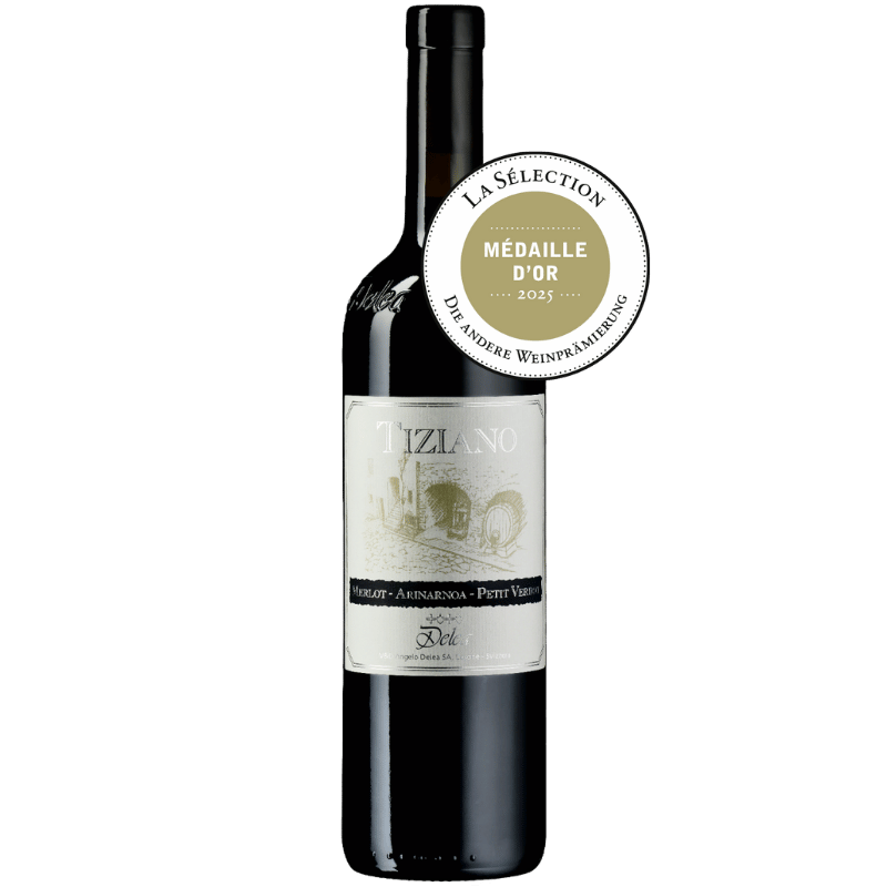 DELEA Rossi 75 cl / 2022 Tiziano Rosso IGT Svizzera Italiana