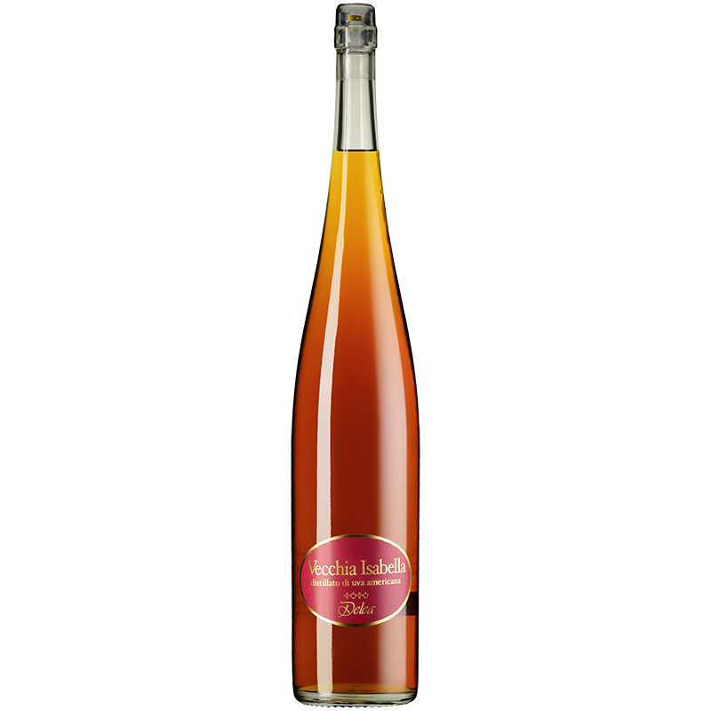 Vecchia Isabella distillato di uva Americana Ticinese-DELEA
