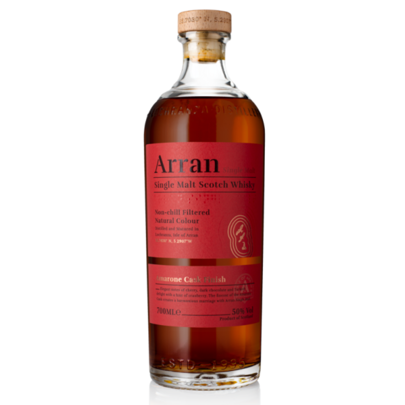 ARRAN Distillati 70 cl Whisky Arran Amarone Cask Finish Scotch Single Malt