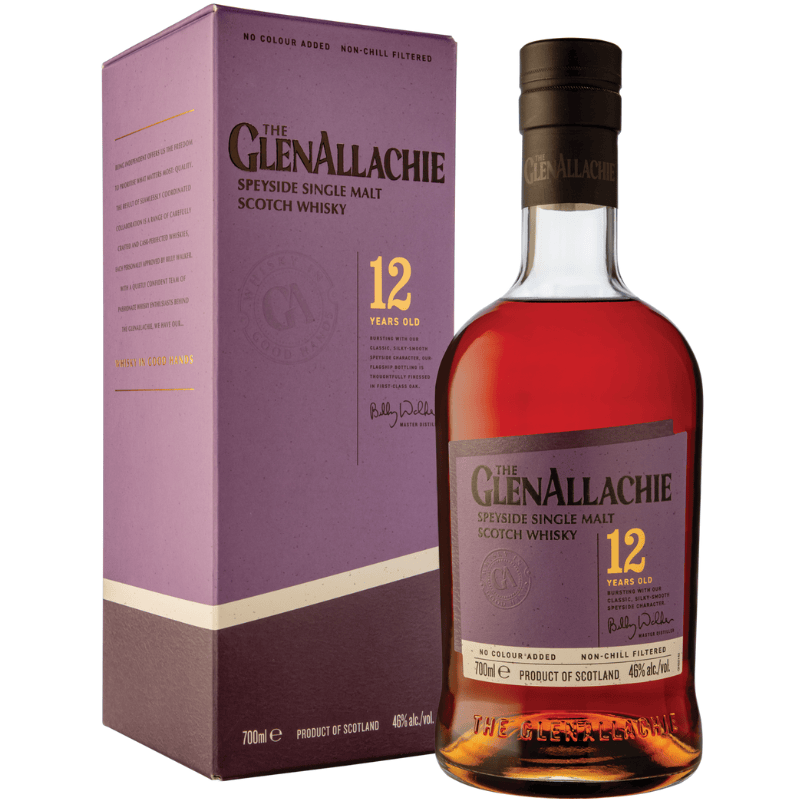 GLENALLACHIE Distillati 70 cl Whisky The Glenallachie Speyside Single Malt 12 Years Old