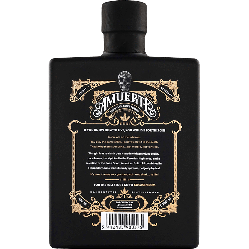 Amuerte Coca Gin BLACK-AMUERTE