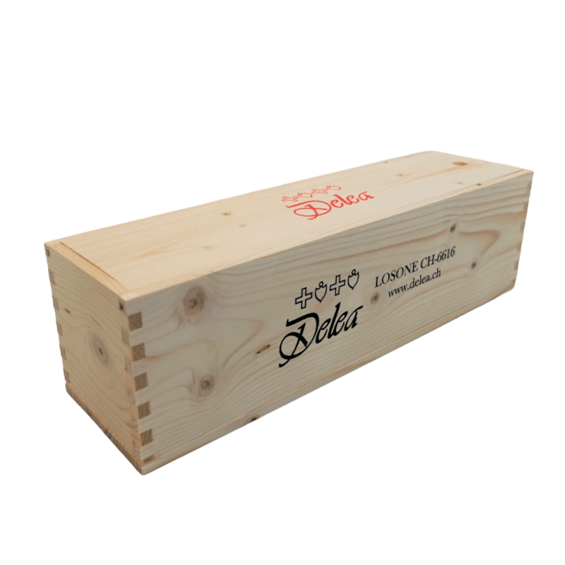 DELEA Accessori 1x 150 cl Cassette in legno Delea