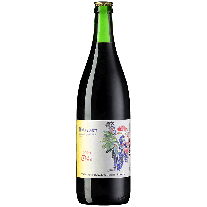 DELEA Rossi 100 cl / Svizzera Merlot Delea Rosso IGT
