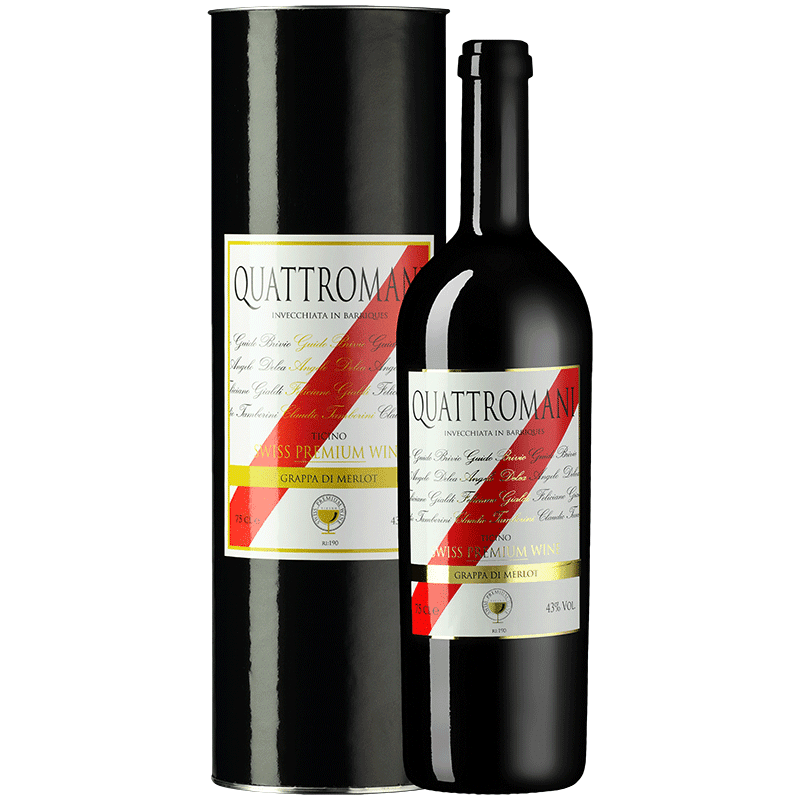 Quattromani Grappa Ticinese-SWISS PREMIUM WINE