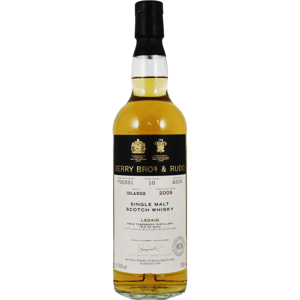 Whisky Berry's Own Selection Ledaig 2009 bt 2020 10 years old-BERRY BROS & RUDD