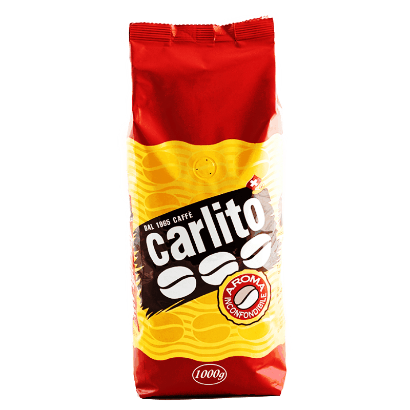 CARLITO Food in Grani / 1 kg Caffè Carlito Ticino