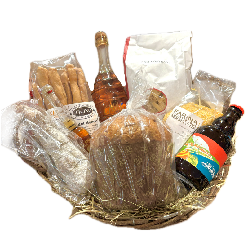 Tessiner Geschenkideen Idee Regalo Cesto ASCONA
