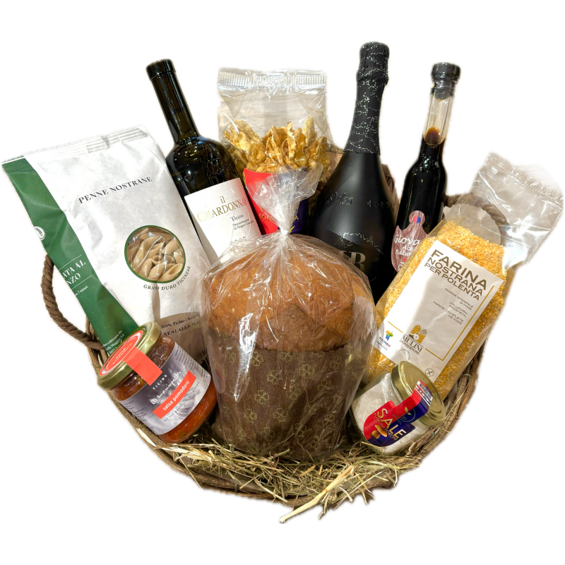 Tessiner Geschenkideen Idee Regalo Cesto CORIPPO