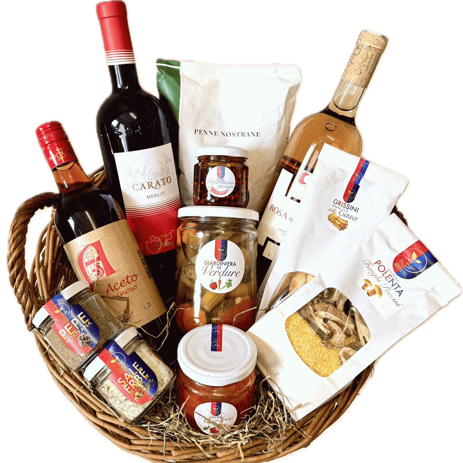 Tessiner Geschenkideen Idee Regalo Cesto Regalo Cevio