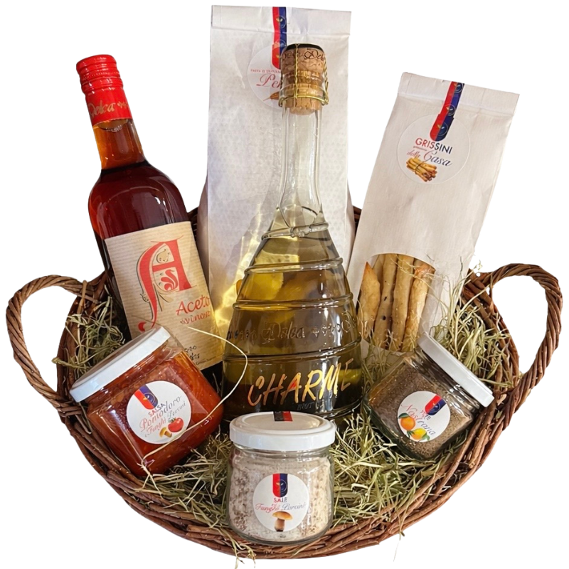 Cesto Regalo Passione-Tessiner Geschenkideen