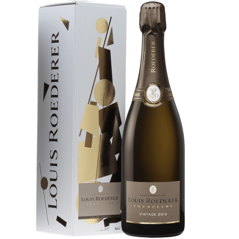 LOUIS ROEDERER Spumanti 75 cl / 2015 Champagne Brut Vintage avec Étui
