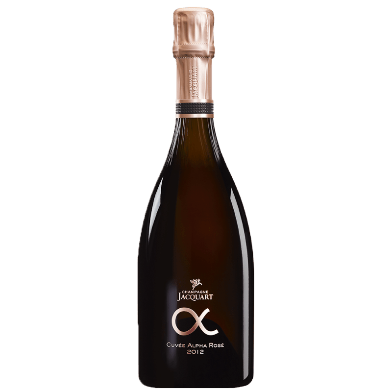JACQUART Spumanti Rosé 75 cl / 2012 Champagne Jacquart Cuvée Alpha Rosé
