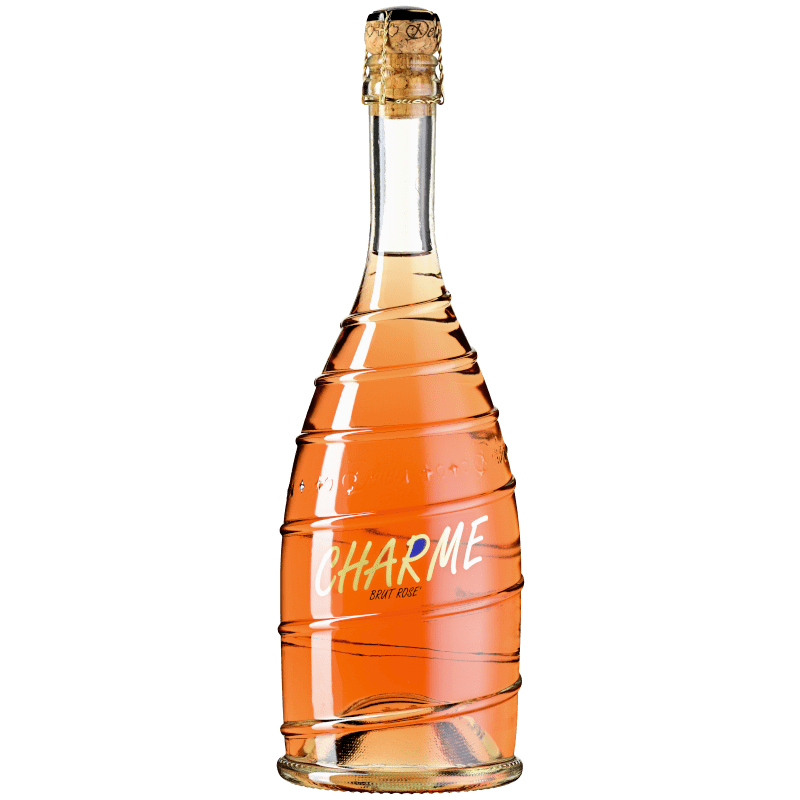 DELEA Spumanti Rosé 75 cl Charme Rosé Spumante Brut Merlot Ticino DOC