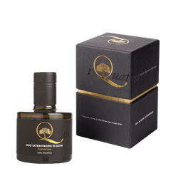 I QUATTRO Condimenti 25 cl con scatola Coroncina Olio Extravergine di Oliva