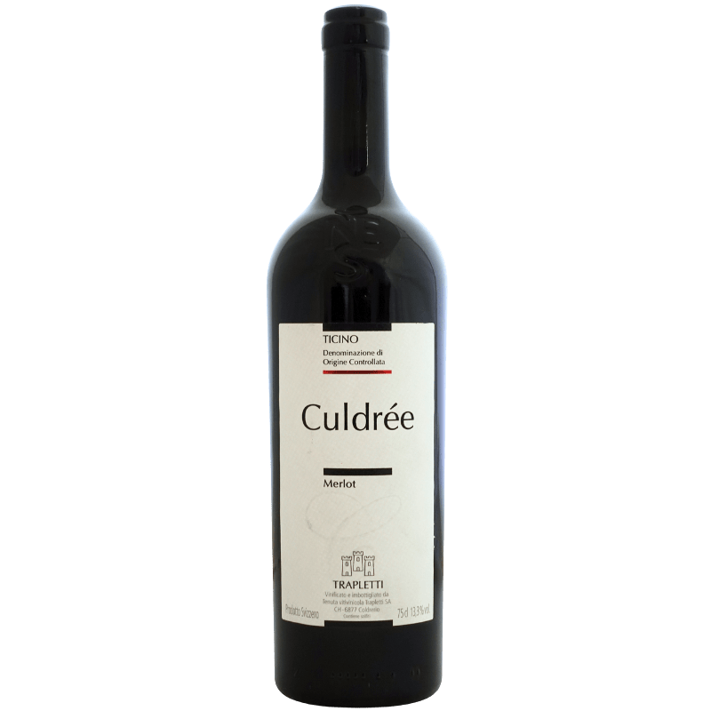 TRAPLETTI Rossi 75 cl / 2020 Culdrée Merlot del Ticino DOC