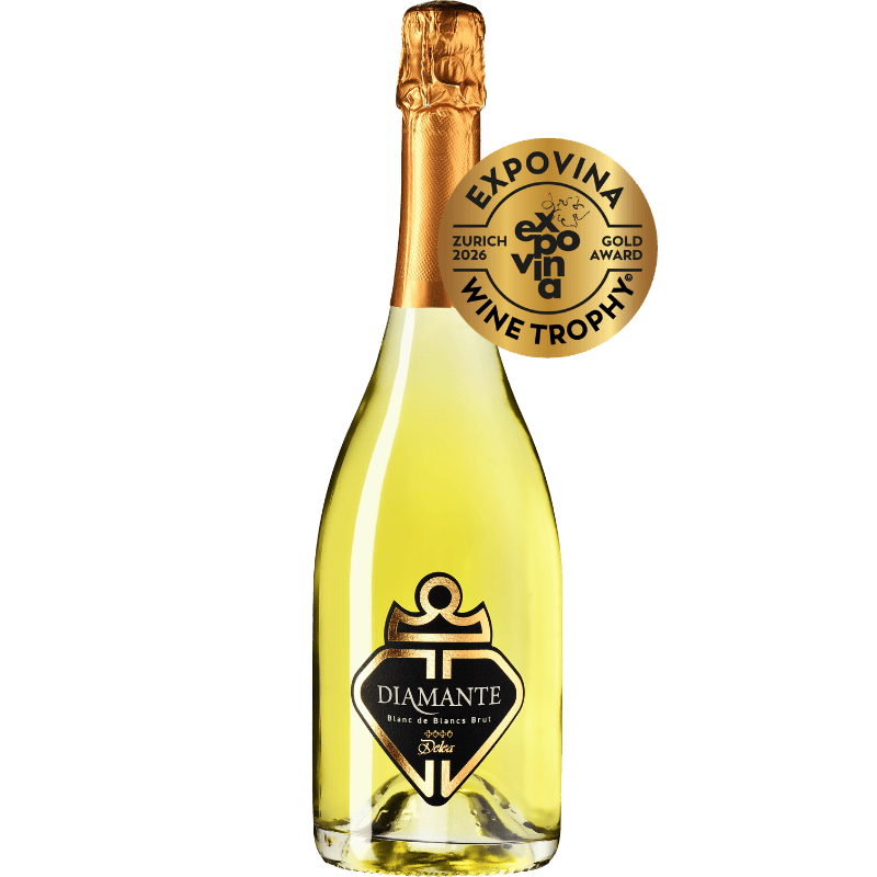 DELEA Spumanti 75 cl / 2022 Diamante Blanc de Blancs Brut Ticino DOC