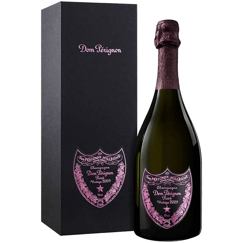 DOM PÉRIGNON Spumanti Rosé 75 cl / 2009 Dom Pérignon Champagne Brut Rosé Vintage AOC avec Étui