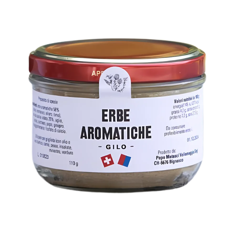 PUNTO VERDE BIGNASCO Food 110 gr Erbe Aromatiche della Vallemaggia