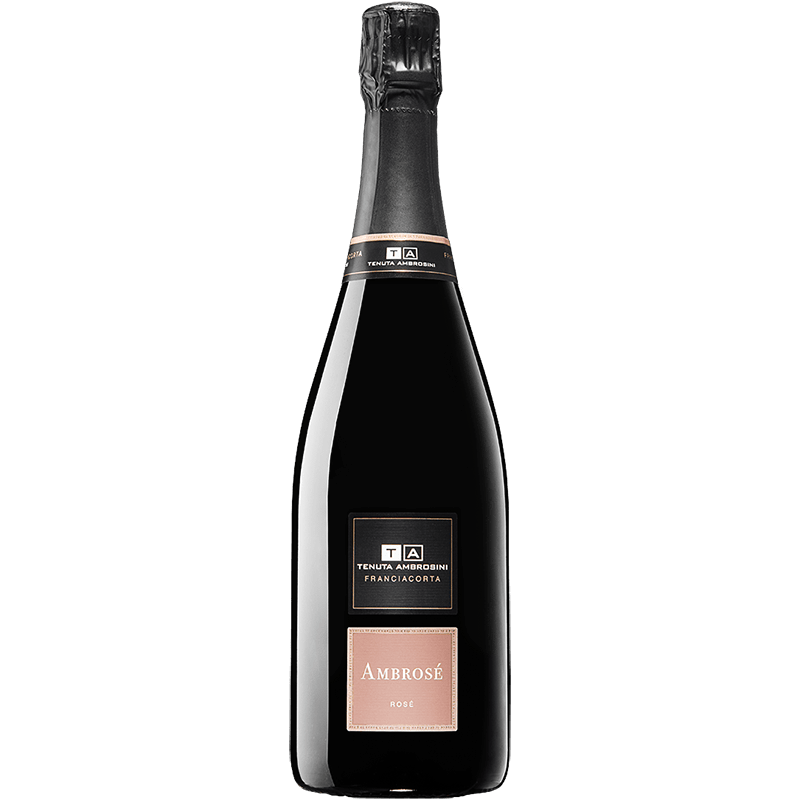 TENUTA AMBROSINI Spumanti Rosé 75 cl / 2019 Franciacorta Ambrosé Rosé Brut DOCG