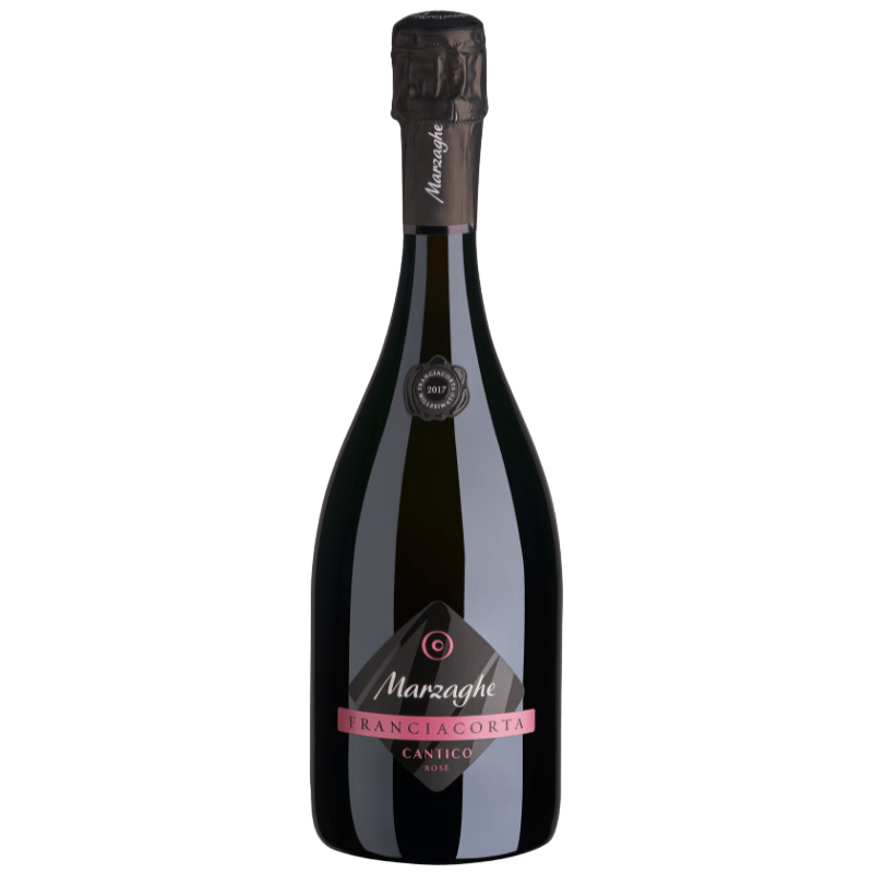 MARZAGHE Spumanti 75 cl / 2017 Franciacorta DOCG Brut Rosé Millesimanto Cantico Bio