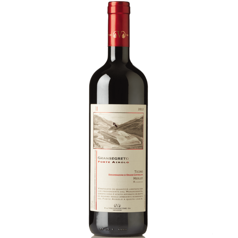 VALSANGIACOMO Rossi 75 cl / 2019 Gransegreto Forte Airolo Merlot Riserva Ticino DOC