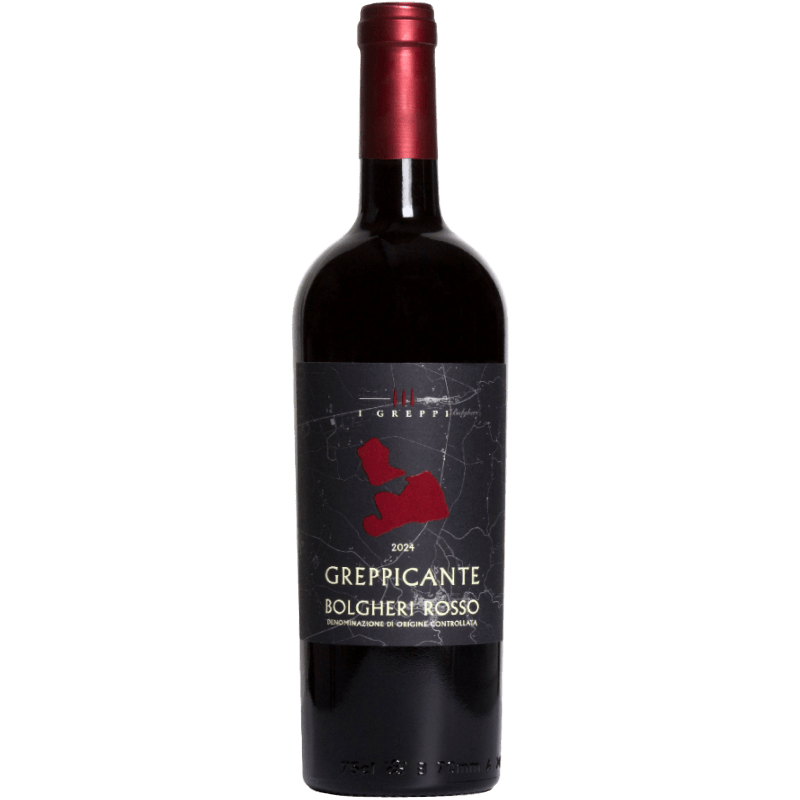 I GREPPI Rossi 75 cl / 2024 GREPPICANTE Bolgheri DOC