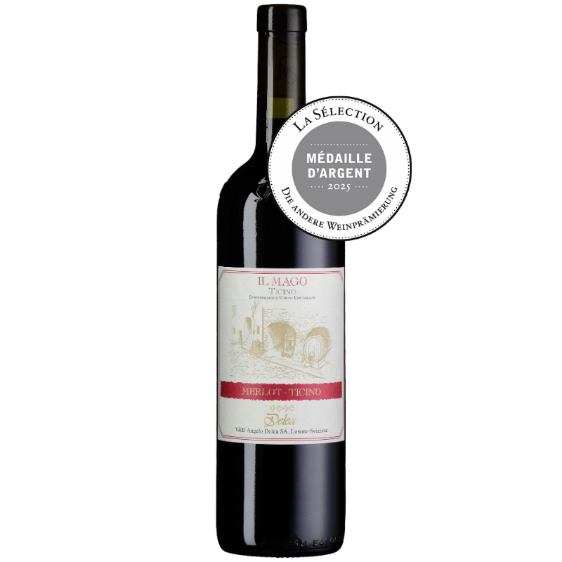 DELEA Rossi 75 cl / 2020 il Mago Merlot Ticino DOC