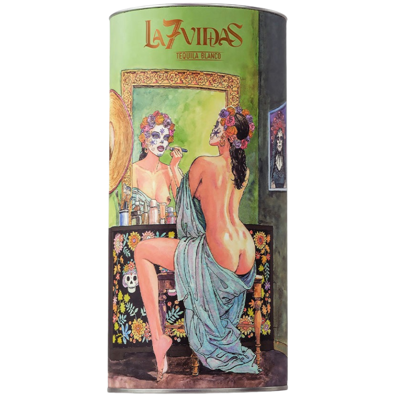 J.ROSE Accessori Tequila Blanco J.Rose Cylinder Gift Box