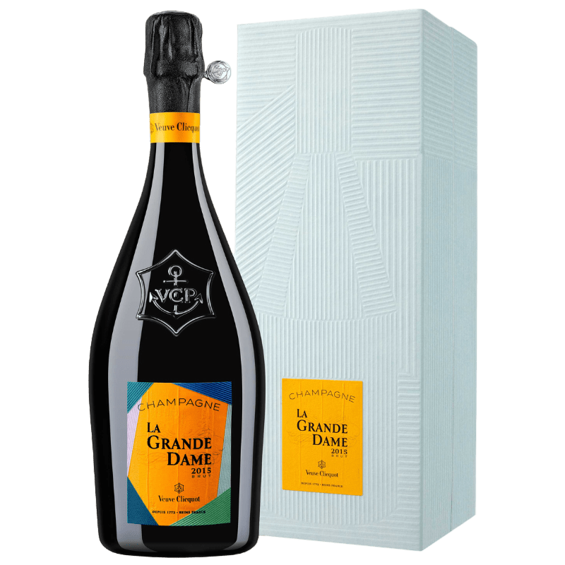 VEUVE CLICQUOT Spumanti 75 cl / 2015 La Grande Dame Champagne Brut AOC avec Étui