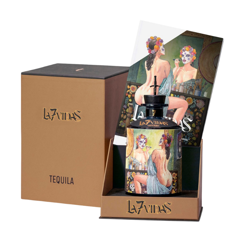 J.ROSE Distillati 70 cl / #L7V-COFANETTOBLANCO La7Vidas Cofanetto Tequila Blanco