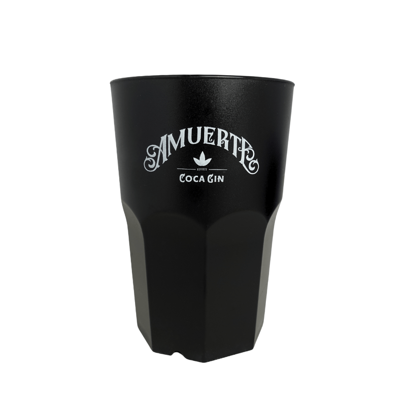 AMUERTE Accessori Black 7 x 3dl Long Drink Plastic Cup Granity