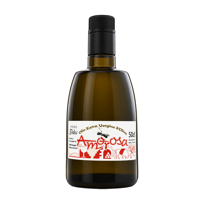 DELEA Condimenti 50 cl Olio Amorosa Extra Vergine d'Oliva