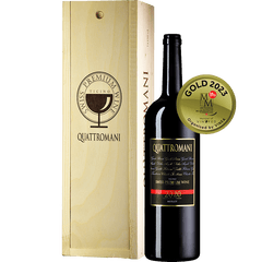 SWISS PREMIUM WINE Rossi 150 cl / 2020 Quattromani Merlot Cuvée TI DOC