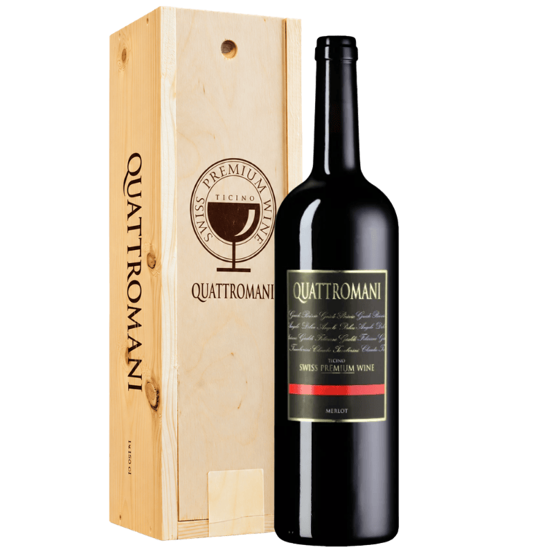 Quattromani Merlot Cuvée Ticino DOC-SWISS PREMIUM WINE