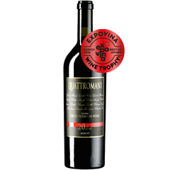 SWISS PREMIUM WINE Rossi 75 cl / 2022 Quattromani Merlot Cuvée Ticino DOC