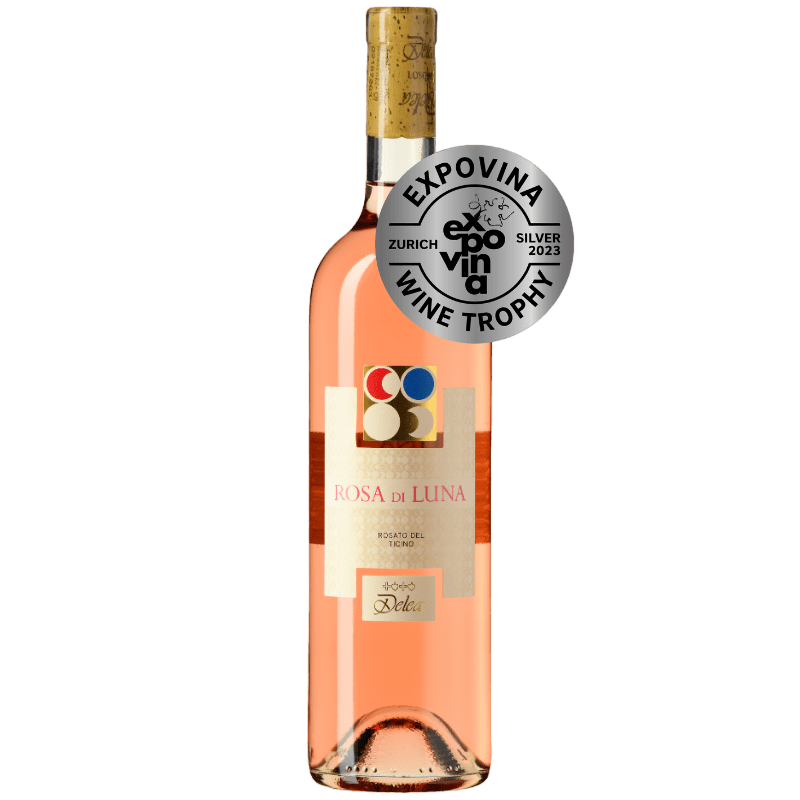 DELEA Rosati 75 cl / 2022 Rosa di Luna Rosato del Ticino DOC