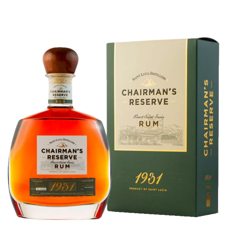 CHAIRMANS Distillati 70 cl / 1931 Rum Reserve Saint Lucia Finest Cuvée 1931 Chairman&#39;s
