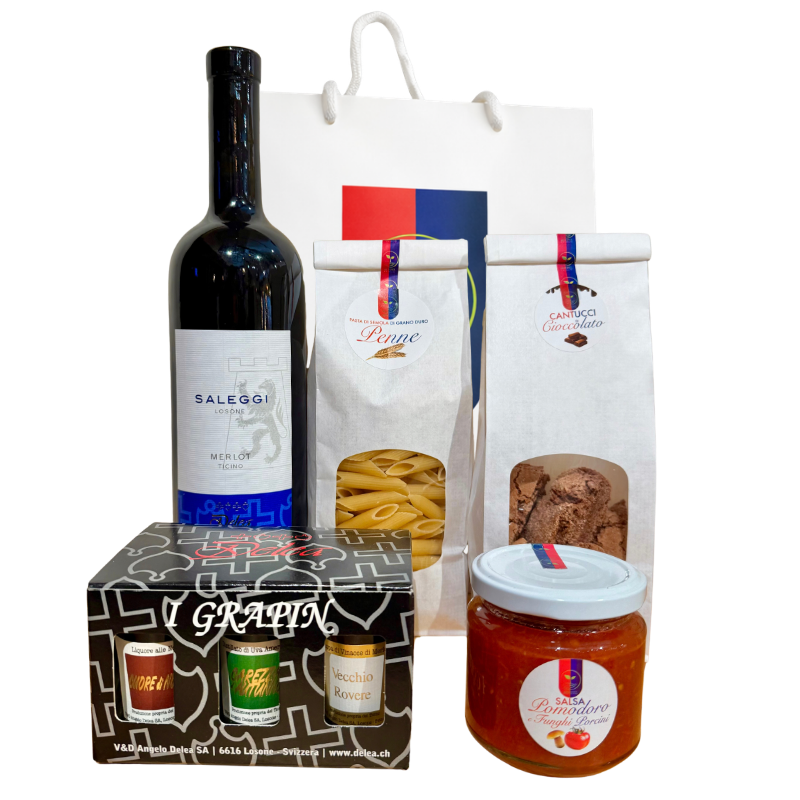 Tessiner Geschenkideen Idee Regalo Sacchetto Regalo Losone