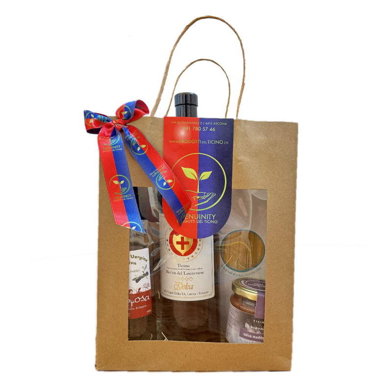 Tessiner Geschenkideen Idee Regalo Sacchetto Regalo Losone