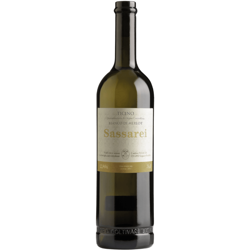PELOSSI Bianchi 75 cl / 2025 Sassarei Bianco di Merlot Ticino DOC