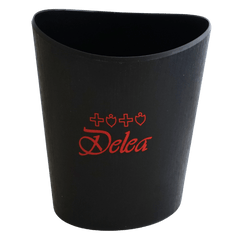 Spumantiera nera con logo Delea-DELEA