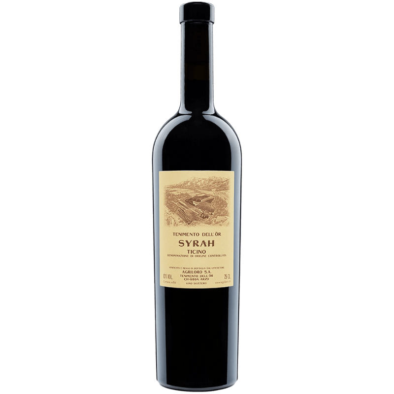 AGRILORO Rossi 75 cl / 2018 Syrah del Ticino DOC